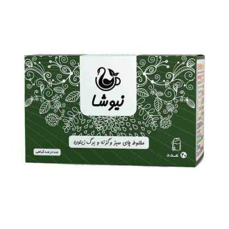 چای سبز و گزنه و برگ زیتون