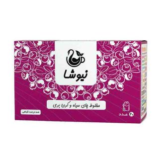 چای سیاه و کرن بری نیوشا
