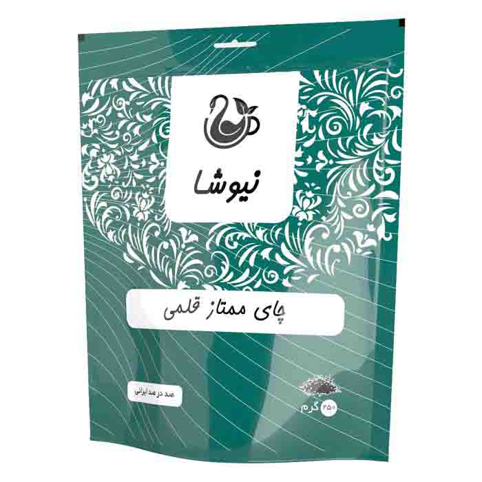 چای ممتاز قلمی نیوشا 250 گرمی چای ممتاز قلمی نیوشا 250 گرمی
