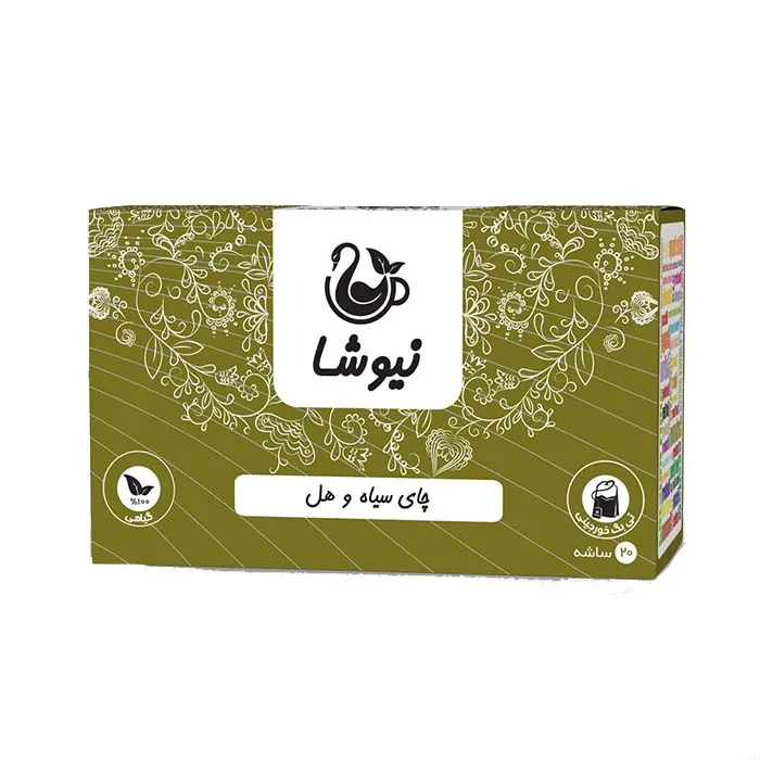 چای سیاه و هل نیوشا چای سیاه و هل نیوشا