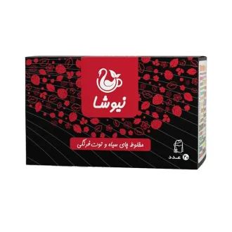 چای سیاه و توت فرنگی نیوشا