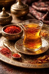 چای زعفران