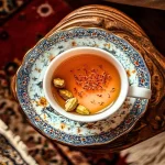 چای زعفران