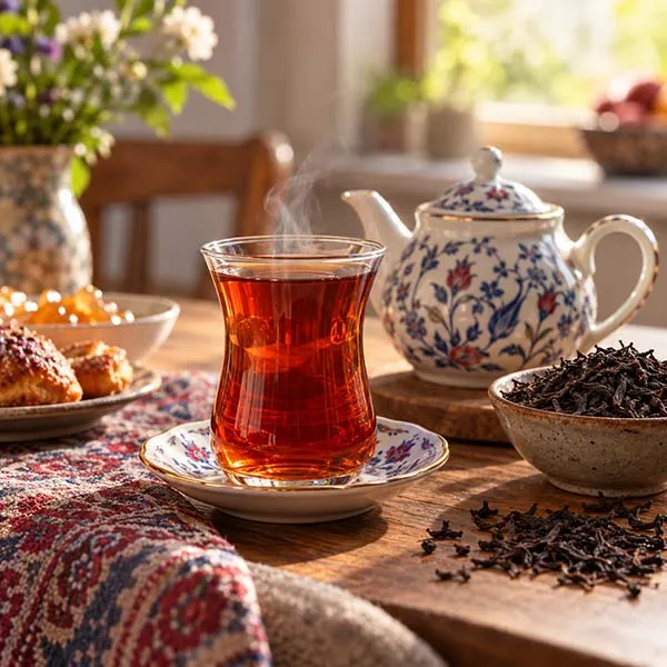 طرز دم کردن چای سیاه