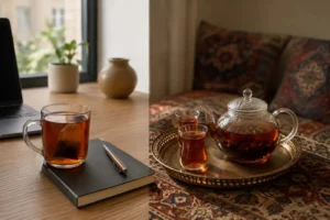 چای کیسهای یا دمی