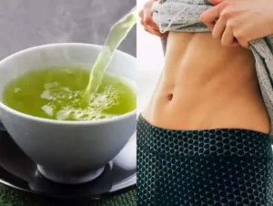 خواص چای سبز برای لاغری شکم و پهلو