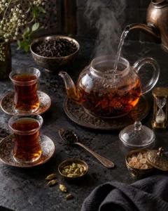 طرز دم کردن چای سیاه
