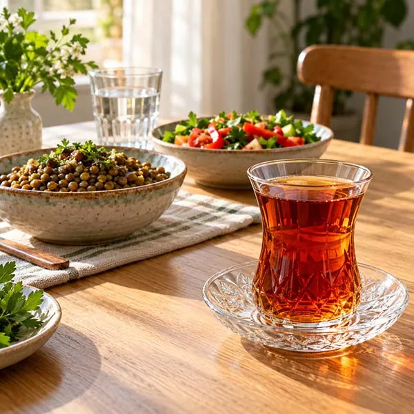 چای بعد از غذا