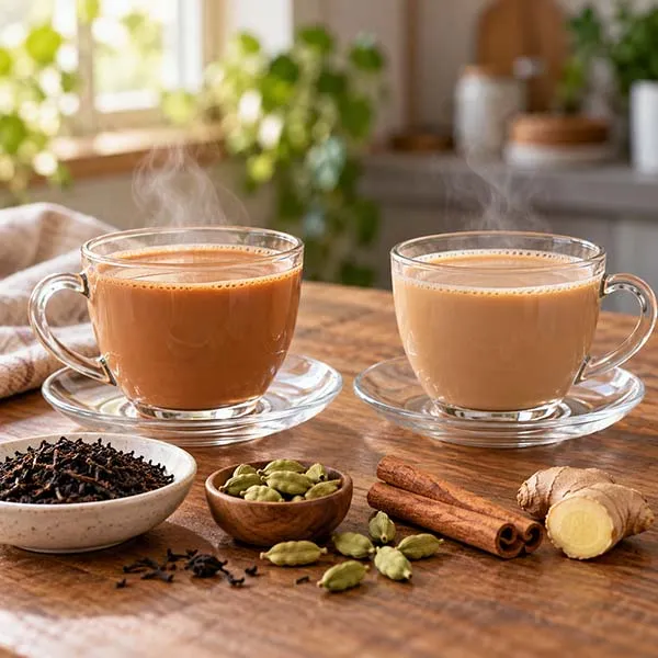 تفاوت چای ماسالا و چای کرک